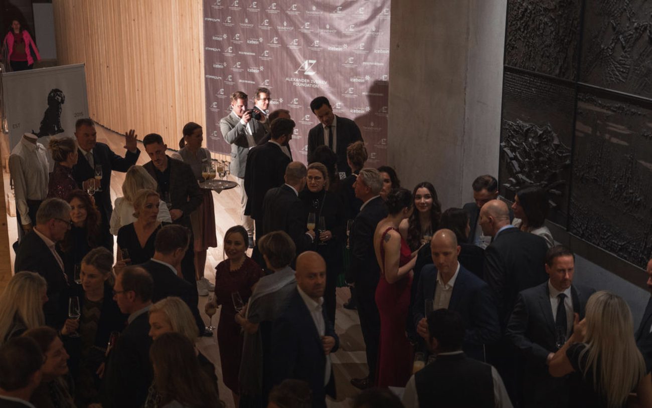 Auf der Gala der Foundation